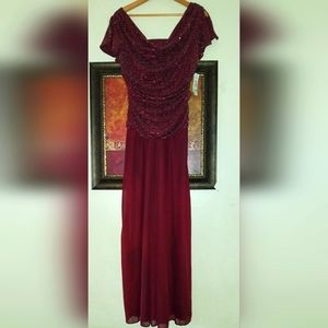 Elegant long women dress